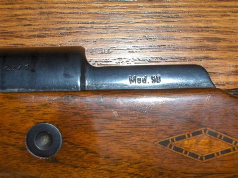The first set is the manufacturers code, the second designates the type of firearm, the third set is the firearms chronological number, the fourth set shows the year of mfg. . Serial number mauser markings chart